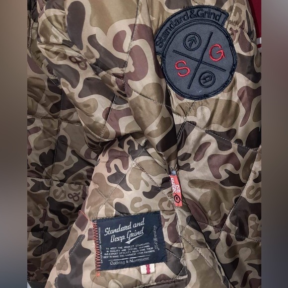 Standard & Grind, down type camo jacket - Picture 2 of 4